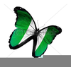 Flying Flag Clipart Image