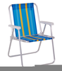 Lawnchair Clipart Image