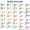 Online Icon Set Image