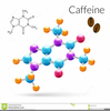 Caffeine Molecule Clipart Image