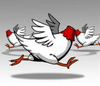 Chicken With Its Head Cut Off Clipart Image