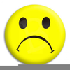 Unhappy Face Clipart Image