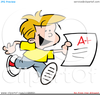 Free School Student Clipart Image