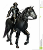 Le Chevalier Anime Clipart Image