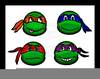 Ninja Turtle Clipart Image