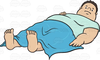 Grandma Sleeping Clipart Image