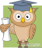 Clipart Of Owl With Graduation Cap Image