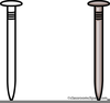 Three Nails Clipart Image