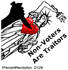 129 Traitors Do Not Vote  Clip Art