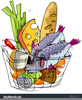 Food Basket Clipart Image