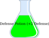 Defense Potion Clip Art