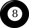 8 Ball Clip Art