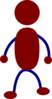 Standing Stick Man Clip Art