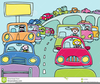 Clipart Of Traffic Jam Image