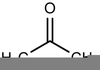 Acetone Molecule Structure Image