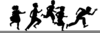 Clipart Of Children Running Image