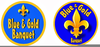 Cub Scout Blue Gold Banquet Clipart Image