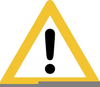 Warning Sign Clipart Free Image