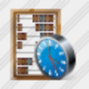 Icon Abacus Clock Image