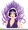 Art Deco Ladies Clipart Image