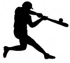 Baseball Silhouette Image