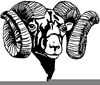 Clipart Ram Heads Image