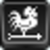 Weathercock Icon Image