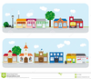 Small Town Clipart Free Image