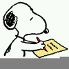 Snoopy Dog Clipart Image