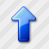 Icon Arrow Up Blue 5 Image