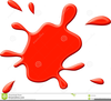 Blood Drops Clipart Image