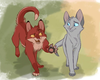 Foxleap And Dovewing Image