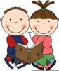 Reading Buddy Clipart Image