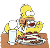 Glutton Clipart Image