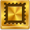 Postage Stamp Icon Image