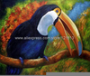 Toucan Oil Paintings Image