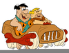 Flintstone Car Clipart Image