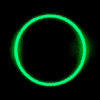 Dark Green Circle Image