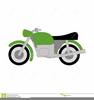 Cartoon Motorcycles Clipart Image