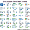 Database Toolbar Icons Image