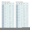 Tiger Size Chart Image