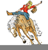 Bucking Camel Clipart Image