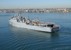 Uss Anchorage (lsd 36) Departs San Diego Bay Image