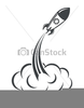 Clipart Rocket Launch Image