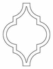Folkart Label Clipart Image