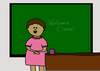 Public Domain Teacher Clipart Image