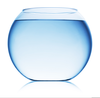 Empty Fish Bowl Clipart Image