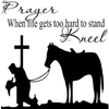 Religious Cowboy Clipart Image