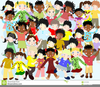 Children Of The World Clipart Free Image