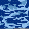 Blue Camo Clipart Image